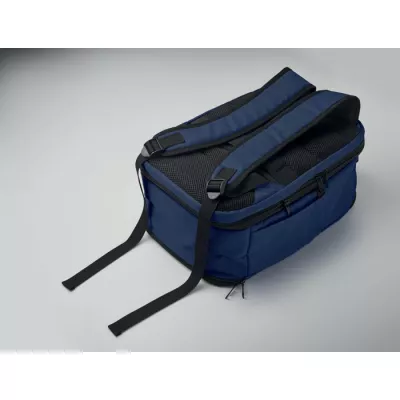Plecak kabinowy z RPET na laptop 15" FLYSAFE - Niebieski (MO2840-04)