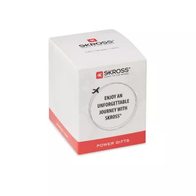 Adapter podróżny 2-biegunowy Skross MUV MICRO - Bialy (MO8841-06)