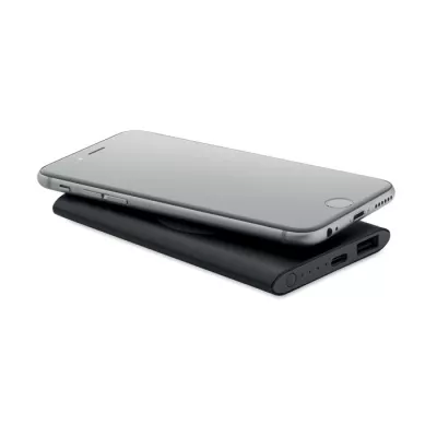 Powerbank indukcyjny 15W 5000 mAh POWERPLUS - Czarny (MO2375-03)