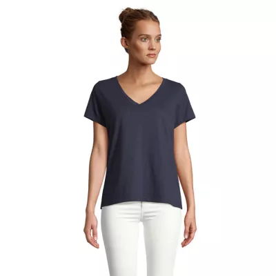 Koszulka damska V-neck Sol's REGENT V WOMEN - French Navy (S04766-FN)