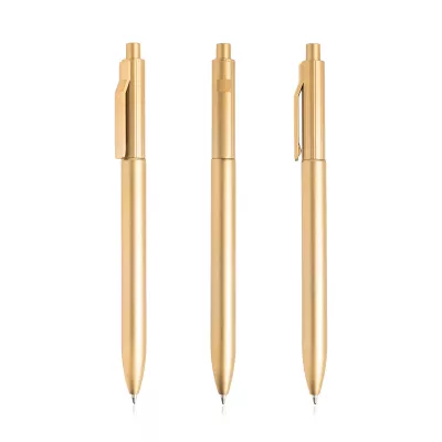 Długopis z recyklingowanego ABS / Metalisse - Złoty (IP13152591)