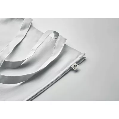 Torba z bawełny organicznej 220 g/m² BENTE COLOUR - Bialy (MO2197-06)