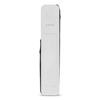 Powerbank 5 w 1 - waga samochodowa - latarka - linijka - miernik temperatury - biały (LT95563-N0001)