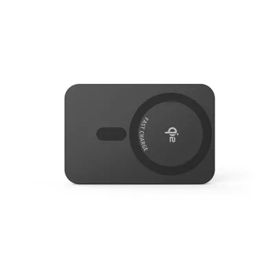 Magnetyczny power bank 10000 mAh Hama - czarny (VH037-03)