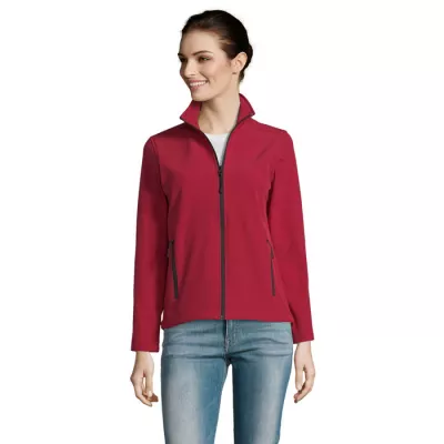 Kurtka softshell damska 2-warstwowa Sol's RACE WOMEN - Pepper Red (S01194-PE)