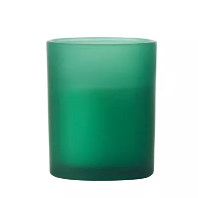 Świeca zapachowa wanilia w szkle 80 g KIVAS WOOD - Zielony (MO2708-09)