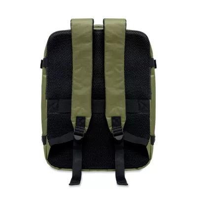 Plecak kabinowy rozciągliwy 15" RPET 20 l ASPEN - Zieleń Wojskowa (MO3195-49)