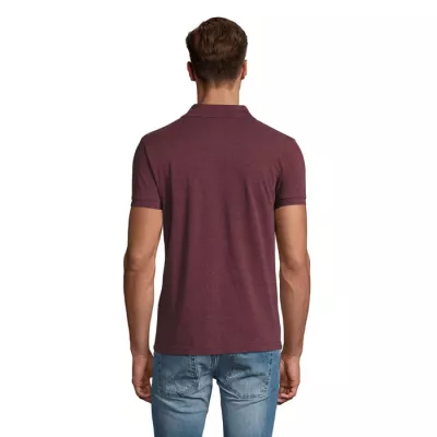 Koszulka polo męska piqué 180 g/m² Sol's PERFECT MEN - Melanż Czerwonobrunatny (S11346-HX)