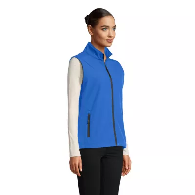 Kamizelka softshell damska Sol's RACE BW WOMEN - Niebieski (S02888-RB)