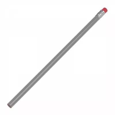 Ołówek z gumką STEFAN - szary (1039307)