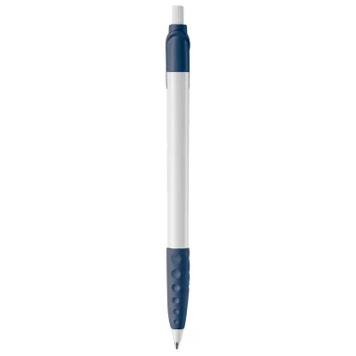 Długopis plastikowy (ABS) Cosmo - biało / ciemnoniebieski (LT87622-N0110)