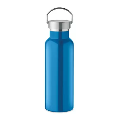 Butelka termiczna z recyklingu 500 ml FLORENCE - Turkusowy (MO2107-12)