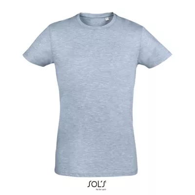 Koszulka męska dopasowana 150 g/m² Sol's REGENT FIT - Heather Sky (S00553-HS)