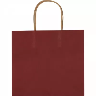 Torba papierowa mała 120 g/m2 HILARY - bordowy (6181802)