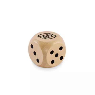 Kostka do gry drewniana 3 cm DADIN - Drewna (MO2613-40)