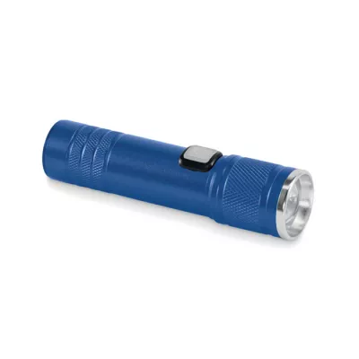 Latarka COB z aluminium z recyklingu FLASHRA - Niebieski (MO2724-04)