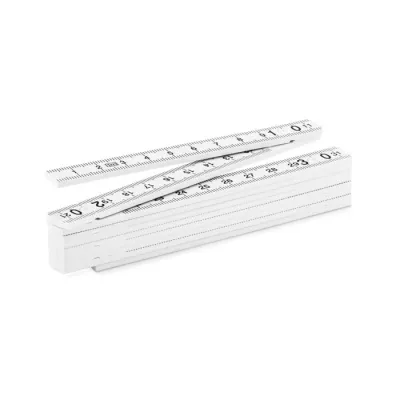 Miarka składana stolarska 1 m METER - Bialy (MO9591-06)