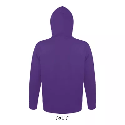 Bluza unisex z kapturem 280 g/m² Sol's SNAKE - Dark Purple (S47101-DA)