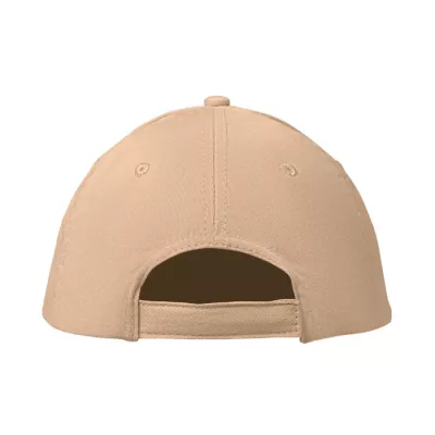 Czapka z daszkiem bawełniana 160 g/m² BASIE APOLLO - Kosc Sloniowa (MO8834-53)