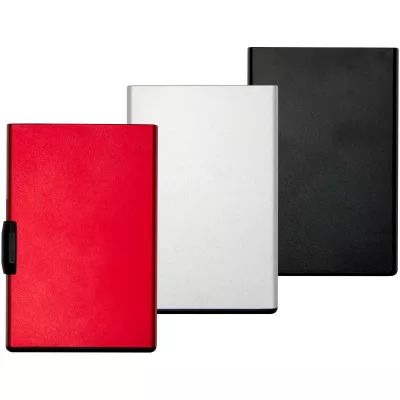 Magnetyczne etui na karty z ochroną RFID, wykonane z materiałów z certyfikatem RCS - Czarny (12452890)