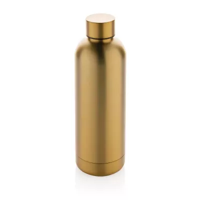 Butelka termiczna 500 ml, stal nierdzewna z recyklingu - golden (P435.706)