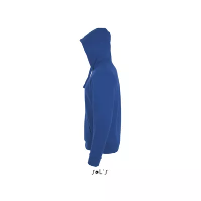 Bluza unisex z kapturem rozpinana 260 g/m² Sol's STONE - Niebieski (S01714-RB)