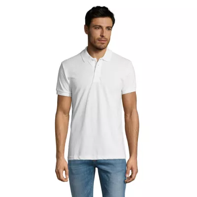 Koszulka polo męska 200 g/m² Sol's PRIME MEN - Bialy (S00571-WH)
