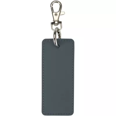 Resi Plus brelok z prostokątną zawieszką z recyklingowanego materiału z certyfikatem GRS - Hale Blue (13014155)