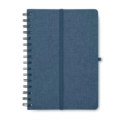 Notes A5 z podstawką 80 kartek w linię STRATA - Niebieski (MO2522-04)
