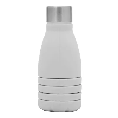 Składana butelka do picia 550 ml BIG GETS SMALL - szary (56-0603193)