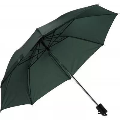 Parasol manualny Ø81 cm LILLE - ciemnozielony (518899)