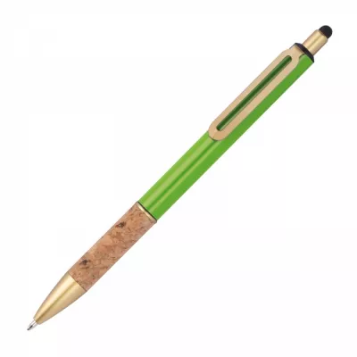 Długopis metalowy touch pen MARIAN - jasnozielony (1369029)