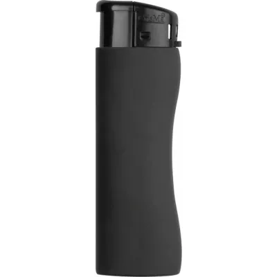 Zapalniczka soft touch MOUSCRON - czarny (377703)