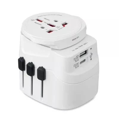 Adapter podróżny USB 30W Skross PRO LIGHT USB AC30 PD - Bialy (MO2981-06)