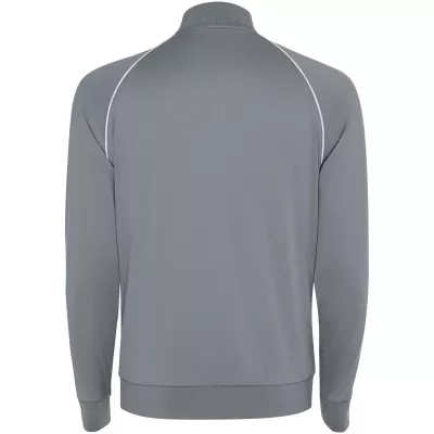 Męska bluza Valier z zamkiem błyskawicznym na całej długości - Szary (R0437-GREY)