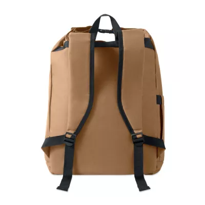 Plecak na laptop 15" z RPET 600D UNITON - Khaki (MO2969-39)
