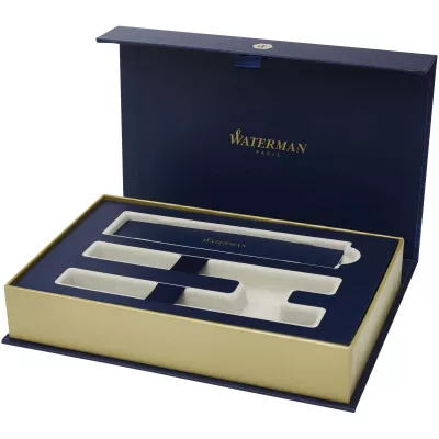 Waterman Allure 2.0 – zestaw pióra kulkowego i długopisu - Ciemnoniebieski (10784055)