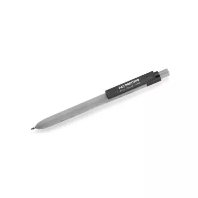 Długopis z tworzywa z dodatkiem zmielonych muszli SELIS - czarny (19735-02)