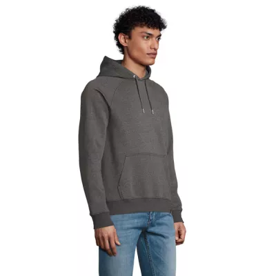 Bluza unisex organiczna 280 g/m² Sol's STELLAR - Charcoal Melange (S03568-CE)