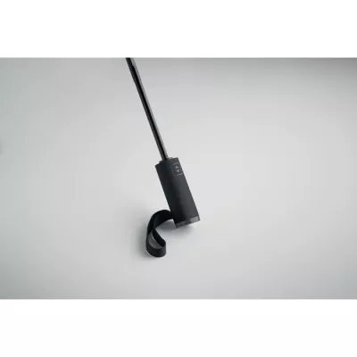 Parasol odwrotny składany 23" z RPET AGUMBE - Czarny (MO2925-03)