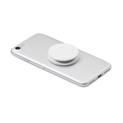 Uchwyt na telefon okrągły składany DOT - Bialy (MO9760-06)