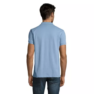 Koszulka polo męska 200 g/m² Sol's PRIME MEN - Sky Blue Pique (S00571-SP)
