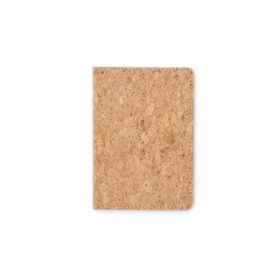 Etui na paszport z korka CORKPASS - Bezowy (MO2624-13)