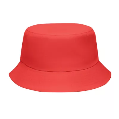Czapka bucket z poliestru 150 g/m² EMMER - Czerwony (MO2437-05)