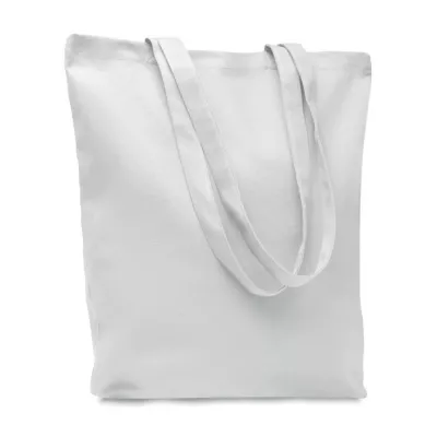 Torba bawełniana na zakupy 270 g/m² RASSA COLOURED - Bialy (MO6442-06)