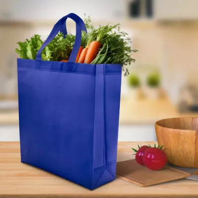 Torba na zakupy 110 g/m², 30x12x34cm - niebieski (V8948-11)