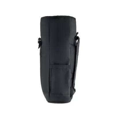 Plecak rolltop na laptop RPET 600D BANGKOK ROLL - Czarny (MO2643-03)