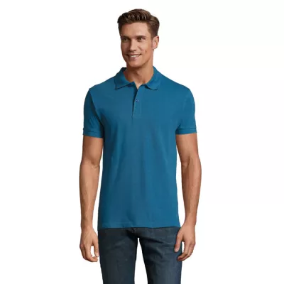 Koszulka polo męska piqué 180 g/m² Sol's PERFECT MEN - Niebieski Łupkowy (S11346-SL)