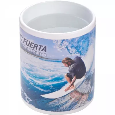 Kubek ceramiczny do sublimacji zmieniający kolor 300 ml JACOPO - czerwony (8343805)