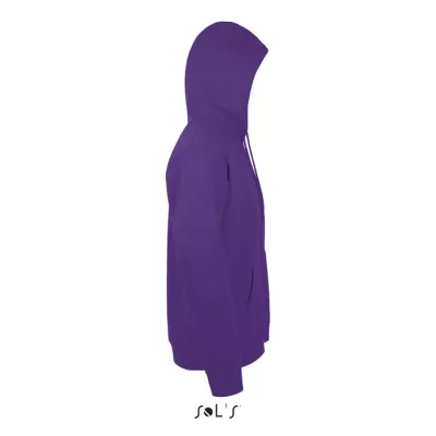Bluza unisex z kapturem 280 g/m² Sol's SNAKE - Dark Purple (S47101-DA)
